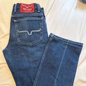 Kimes Ranch Men's Blue Bootcut Jeans